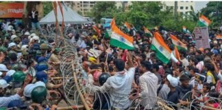 19वें दिन भी जारी छात्रों का आंदोलन, बोले- मांगें पूरी होने तक नहीं हटेंगे