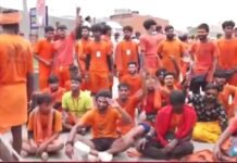 बुद्धेश्वर महादेव मंदिर में जलाभिषेक को लेकर हंगामा, वैदेही सेना के नेतृत्व में कांवड़ियों ने मोहान रोड जाम किया