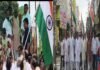तिरंगा यात्रा डीजे वंदे मातरम एवं भारत माता के जय घोष के बीच तिरंगा यात्रा बड़े हर्षो उल्लास के साथ निकाली गई