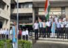 उ.प्र. सहकारी ग्राम विकास बैंक मुख्यालय में 80वें स्वतंत्रता दिवस पर ध्वजारोहण