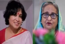 लेखिका तस्लीमा नसरीन ने BNP से की अपील, कहा- अवामी लीग से हटाएं बैन; शेख हसीना को वापस लौटने दें