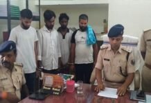 सहरसा में 144 लीटर प्रतिबंधित कोडिन युक्त सीरप के साथ चार तस्कर गिरफ्तार