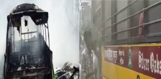 बठिंडा में स्कूल बस में लगी आग, बाल-बाल बचे बच्चे, करीब 35 से 40 बच्चें थे सवार
