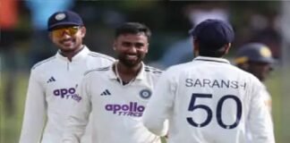कोलंबो टेस्ट में श्रीलंका पर फॉलोऑन का खतरा, भारत से 238 रन पीछे