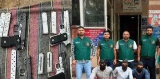 10वीं पास युवक निकला 5 राज्यों का हथियार तस्कर, दिल्ली पुलिस ने सरगना समेत आठ आरोपियों को किया गिरफ्तार