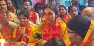 गणेशोत्सव में श्रद्धालुओं संग झूमीं विधायक