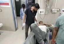 सड़क किनारे घायल मिला अज्ञात युवक