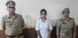 हनीट्रैप में फंसाकर दो लाख रुपये वसूलने वाली महिला गिरफ्तार