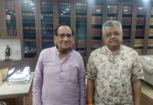संवैधानिक मूल्यों और संस्थाओं की गरिमा पर एच.एन. शर्मा ने की सॉलिसिटर जनरल से चर्चा