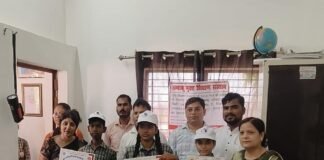 नशामुक्त समाज का संदेश लेकर स्कूल में हुआ जागरूकता कार्यक्रम