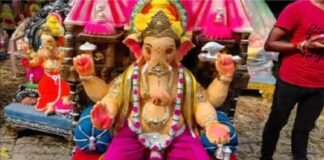 गणेश चतुर्थी को लेकर सजा मूर्ति बाजार, 300 से 14 हजार रुपये तक में मिल रहीं प्रतिमाएं