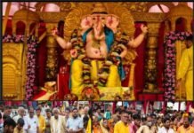 अमृतपुर में गणेश महोत्सव की धूम, ठाकुरद्वारा से करनपुर दत्त तक गूंजे गणपति बप्पा के जयकारे