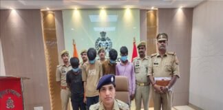 शास्त्री नगर चोरी का पुलिस ने किया खुलासा, चार चोर गिरफ्तार