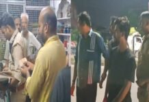 हरदोई में ठेके पर 100 और 200 के नकली नोट से शराब खरीदने पहुंचे दो युवक गिरफ्तार
