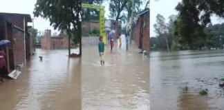 शहर में तालाब जैसे हालात, गांवों में अंधेरा और टूटे आशियानों का डर, 24 घंटे की बारिश से शमशाबाद बेहाल