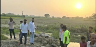 पुलिया टूटने की शिकायत पर मौके पर पहुंचीं डीएम डॉ अंकुर लाठर