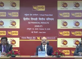 पीएनबी का शुद्ध लाभ वित्त वर्ष 2026-27 की दूसरी तिमाही में वर्ष दर वर्ष आधार पर 12.8 फीसदी बढ़ा